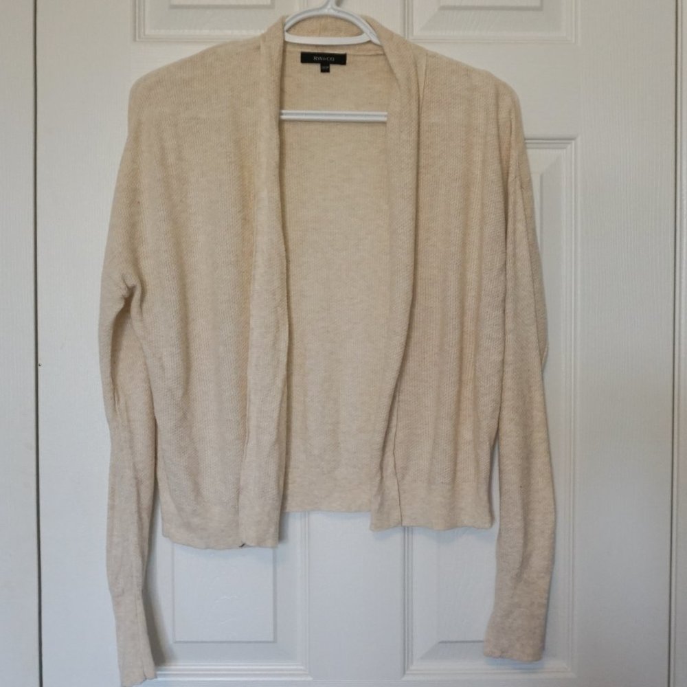 3/$20 RW&CO Cream Cardigan